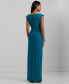 Фото #2 товара Women's Twisted Off-The-Shoulder Gown