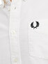 Fred Perry oxford shirt in white