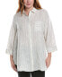 Фото #1 товара Marina Rinaldi Plus Federica Linen Shirt Women's 16