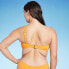 Women's Lightly Lined Twisted One Shoulder Keyhole Bikini Top - Shade & Shore