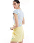 Фото #3 товара ASOS DESIGN scoop neck baby t-shirt with lemon embroidery in light blue