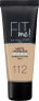 Фото #1 товара Maybelline Podkład do twarzy Fit Me Matte&Poreless Foundation 112 Soft Beige 30ml