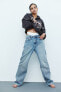Фото #2 товара Свитшот H&M с капюшоном, молнией и принтом oversize
