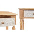 Фото #2 товара Мебель для прихожей с 2 ящиками Белый Коричневый Древесина манго 98 x 77 x 42 cm Лучи