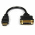 Фото #1 товара HDMI-адаптер Startech HDDVIMF8IN Чёрный