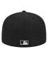 Фото #3 товара Men's Black San Diego Padres Metallic Camo 59FIFTY Fitted Hat