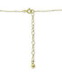 ფოტო #3 პროდუქტის Cubic Zirconia Multi-Cut Pendant Necklace in 18k Gold-Plated Sterling Silver, 16" + 2" extender, Created for Macy's