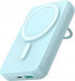 Фото #1 товара Powerbank Joyroom Joyroom JR-W050 10000mAh 20W MagSafe z ringiem i podstawką niebieski