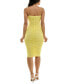 ფოტო #6 პროდუქტის Mesh Ruched Tube Dress