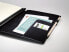 Sigel CF133 - Cardboard - Leather - Black - A5 - Business Card - Document pocket - 185 mm - 230 mm