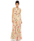 ფოტო #2 პროდუქტის Women's Ieena Halter Sleeveless Floral Print Gown