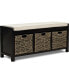 Фото #1 товара Табурет Click D&eacute;cor griffin Storage Bench