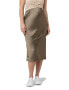 ფოტო #1 პროდუქტის Maternity Lexie Satin Midi Skirt