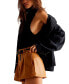 ფოტო #3 პროდუქტის Women's Free Reign Faux-Leather Shorts