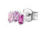 Decent single earrings Fancy Vibrant Pink FVP06