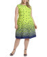 ფოტო #5 პროდუქტის Plus Size Dot-Print Fit & Flare Dress