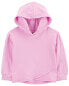 Фото #1 товара Baby Criss Cross Fleece Hoodie - Pink 24M