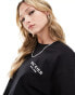 Фото #3 товара Dickies oatfield back print t-shirt in black- exclusive to asos