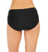 Calvin Klein 283875 Black Tummy Control Lined Full Coverage Bikini Bottom, Sz M