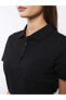 Lcwaıkıkı Basic Polo Yaka Düz Kısa Kollu Kadın Tişört