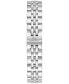 ფოტო #3 პროდუქტის Gc Flair Women's Swiss Silver-Tone Stainless Steel Bracelet Watch 34mm