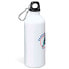 Фото #1 товара Бутылка для воды с карабином KRUSKIS Hit And Run Aluminium 800 мл