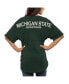 ფოტო #4 პროდუქტის Women's Green Michigan State Spartans Oversized T-shirt