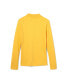 ფოტო #5 პროდუქტის Big Girls Long Sleeve Interlock Knit Polo with Picot Collar