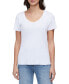 Фото #1 товара Women's V-Neck Short Sleeve T-Shirt