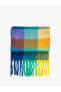 Фото #9 товара Шарф Koton Soft Multi-Color Tassels Bosque