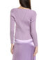 Line & Dot Sweater Women's Purple S