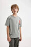 Фото #4 товара Erkek Çocuk T-shirt C3168a8/be780 Lt.blue