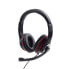Gembird MHS-03-BKRD - headset - Headset - Volume control