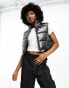 Фото #3 товара Pimkie cropped glossy gilet in black