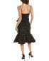 Фото #2 товара Carolina Herrera Sweetheart Silk Cocktail Dress Women's