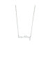 Фото #1 товара KC Chic Designs 316L Absolute Affirmation Silver-Tone "Worthy" Necklace