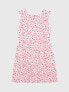 Фото #2 товара Kids' Sleeveless Floral Print Ruffle Dress