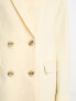 Фото #2 товара JJXX tailored blazer mini dress in cream