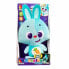 Фото #6 товара Мягкая игрушка с звуками Molto Gusy luz Baby Bunny бирюзовая 7,5 см