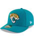 Фото #4 товара Men's Teal Jacksonville Jaguars Omaha Low Profile 59FIFTY Fitted Hat