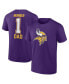 Branded Men's Purple Minnesota Vikings Father's Day T-Shirt