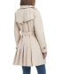 Фото #4 товара Kate Spade Women's Pleated Back Water-Resistant Trench Coat