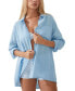 Фото #4 товара Women's Swing Beach Cover Up Shirt