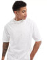 ASOS DESIGN essential oversized t-shirt in white Белый, S - Chest 38 - фото #5