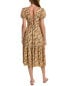 Фото #2 товара Платье женское Madewell Libby Midi Dress коричневое