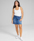 Women's Denim Mini Skirt, Created for Macy's