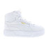 Фото #1 товара Puma Karmen Rebelle Mid 38721301 Womens White Lifestyle Sneakers Shoes