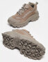 Фото #10 товара CAT Intruder chunky lace up trainers in fungi beige