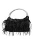 Фото #3 товара Crystal Handle Feather Pouch