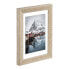 Фото #6 товара Hama Oslo - Glass - MDF - Oak - Single picture frame - Table - Wall - 9 x 13 cm - Reflective